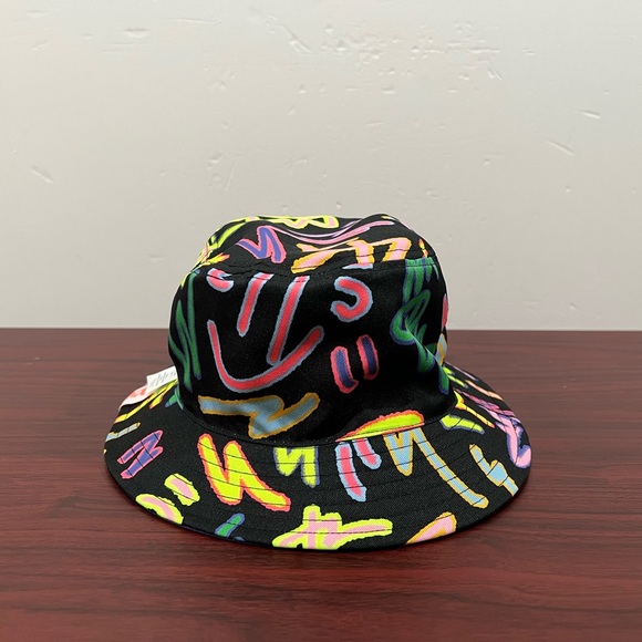 Adidas, Reversible Bucket Hat, Love Unites, GA1232, Multicolor - Picture 13 of 15